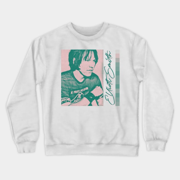 Elliott Smith // 90s Aesthetic Design Crewneck Sweatshirt by unknown_pleasures